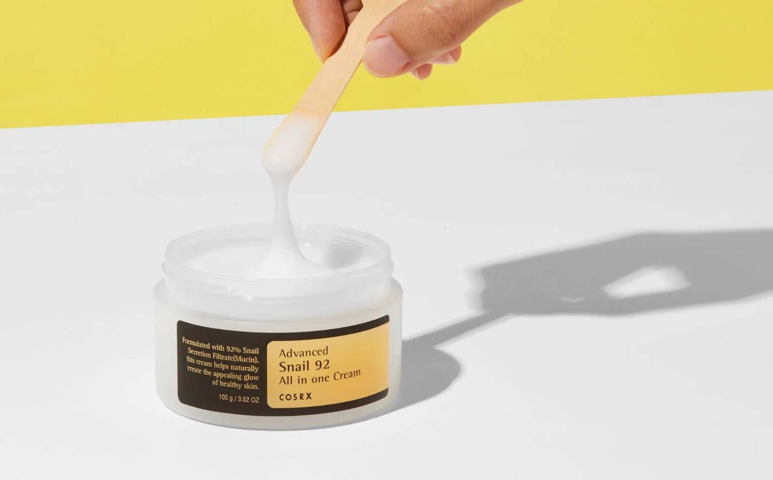 Crème hydratante à la bave d'escargot cosrx karenation soin coréen