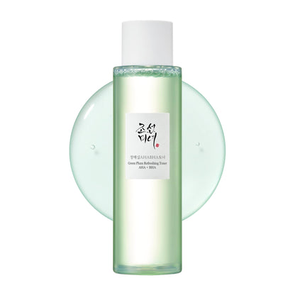GREEN PLUM REFRESHING TONER lotion AHA + BHA - beauty of joseon Karenation