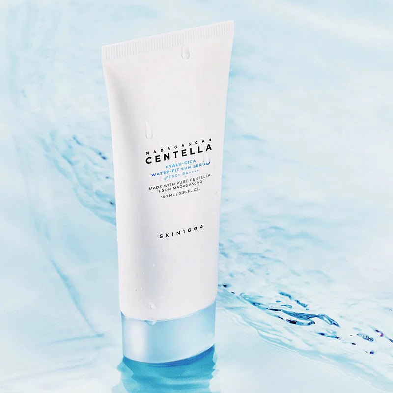 MADAGASCAR CENTELLA HYALU - CICA WATER - FIT SUN SERUM - Crème solaire sérum SKIN 1004 Karenation