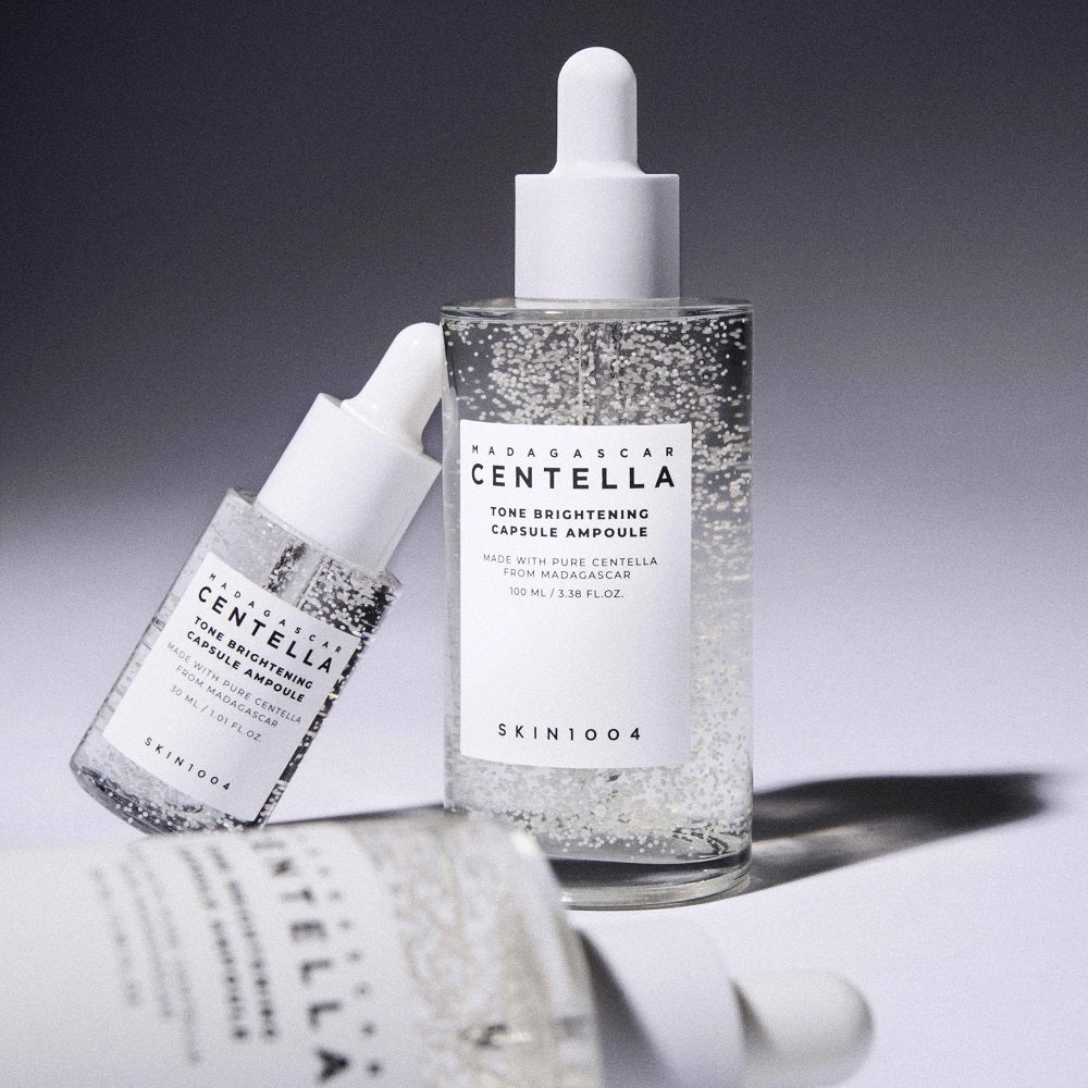 MADAGASCAR CENTELLA TONE BRIGHTENING CAPSULE AMPOULE - Karenation SKIN 1004 soin coréen