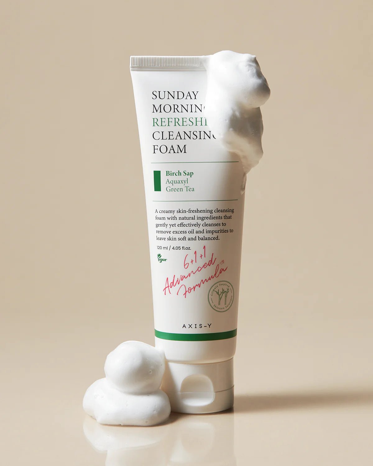 Mousse nettoyant raffraichissante axis y karenation soin coréen